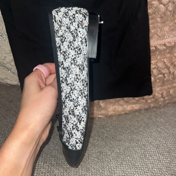 Chanel cap toe tweed Ballet flats size 36 - Picture 7 of 10